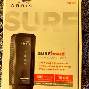 New arris surf board 3.0 cable modem